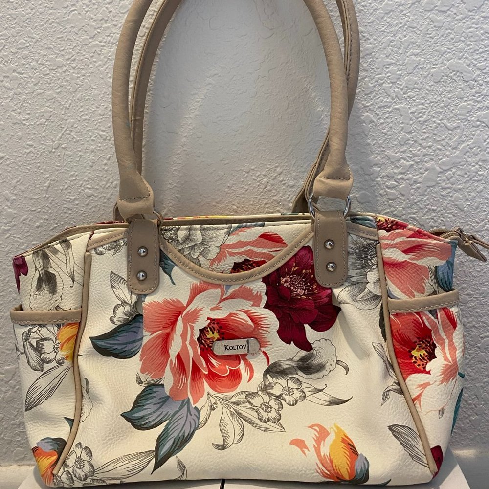 Koltov Eva Floral Handbag